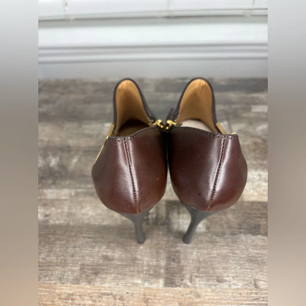 Lanvin Dark Brown Ankle Booties